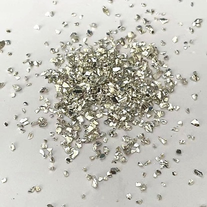 Nagelkunstdekorationszubehör aus zerkleinertem Glasstein, Mischform