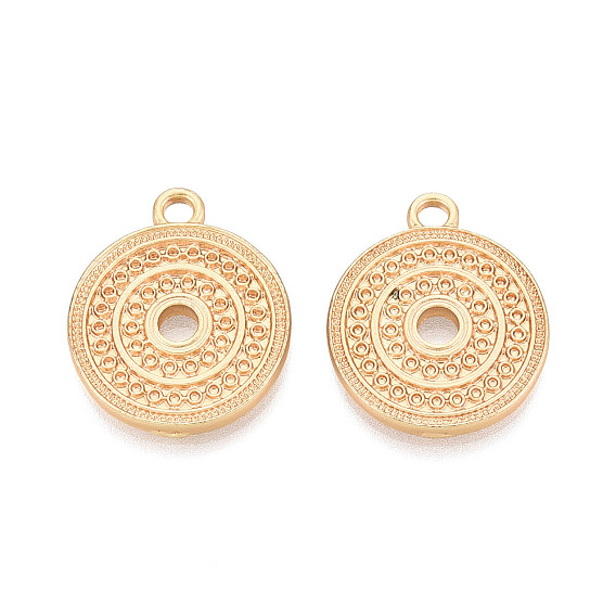 Подвески из сплава , плоско-круглые, без кадмия и без свинца