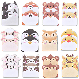 2 милые наборы стикеров для заметок, наклейки с наклейками, для офисного школьного чтения