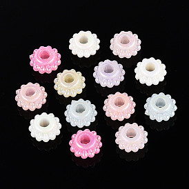 Пластиковые шарики, имитация желе, передача, с покрытием AB цвета