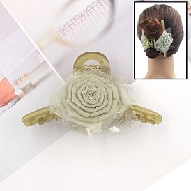 1200Pcs Flower Plastic Claw Hair Clip