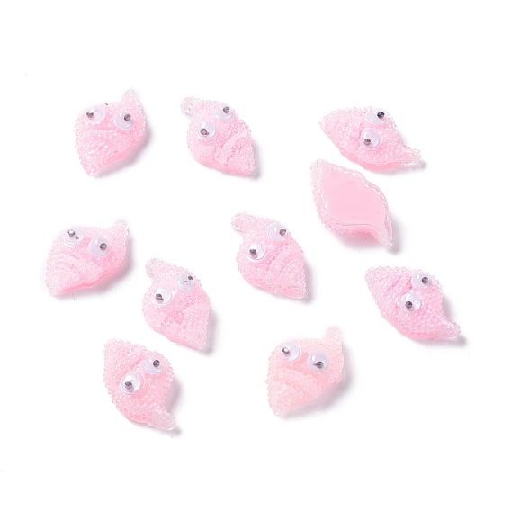 Resin Cabochons, Conch