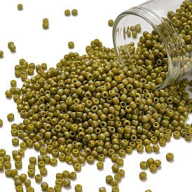 Круглые бусины тохо, японский бисер, полуглазированная радуга