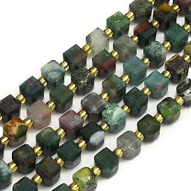 Океан Природный яшмы бисер нитей, граненые, кубические