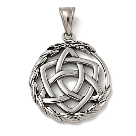 316 хирургические подвески из нержавеющей стали, плоско-круглые