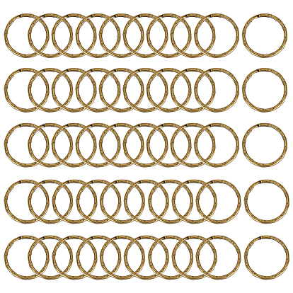 5 сумки тибетский стиль железные разрезные брелоки, брелок для ключей