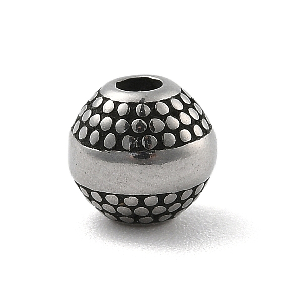 316 бусины из хирургической нержавеющей стали, круглые