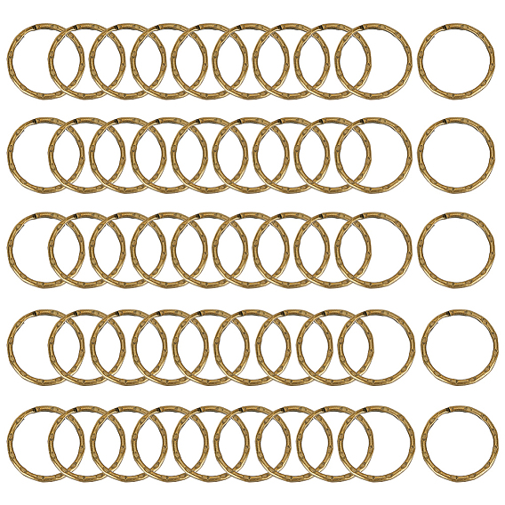 5 сумки тибетский стиль железные разрезные брелоки, брелок для ключей