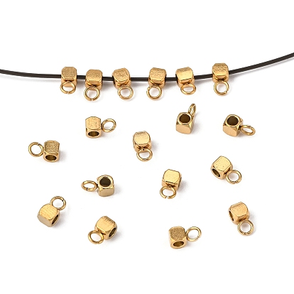 Ионное покрытие (ip) 304 дуги из нержавеющей стали, петля под залог, кубик бусины залог