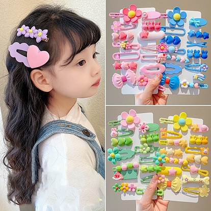 14шт. акриловые заколки для волос из кожи аллигатора, аксессуары для волос для женщин и девочек