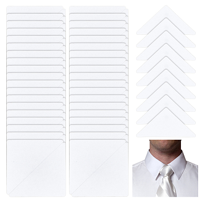 150шт. пластиковый воротник для рубашки священнослужителя, белый воротник священника, подкладка воротника остается