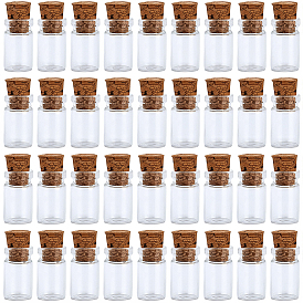 100 шт. мини-бутылки для желаний из стекла, с пробками