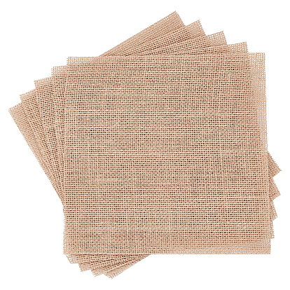 Льняные ткани, для рождественских свадебных украшений своими руками, квадратный