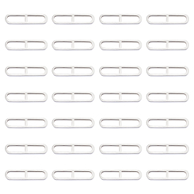 201 нержавеющей стали связывающий кольца, овальные