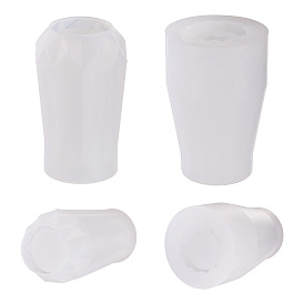 2шт. 2 стилей, формы для ваз из пищевого силикона для самостоятельного изготовления, формы для литья смолы, для уф-смолы, изготовление изделий из эпоксидной смолы