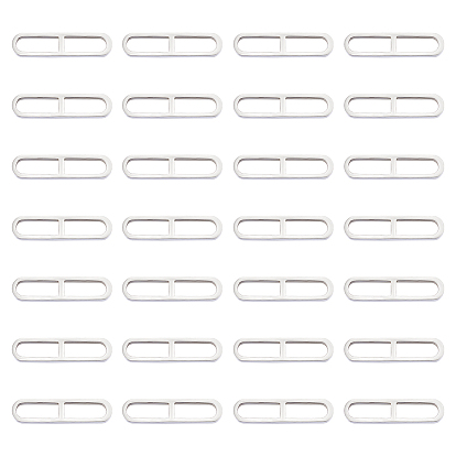 201 нержавеющей стали связывающий кольца, овальные