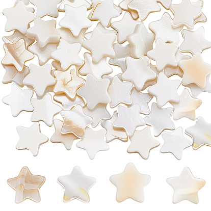 2 нити пресноводные ракушки бусины нити, звезда