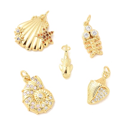 Латунные микро проложить кубического циркония подвески, долговечный, без кадмия и без свинца, с целью перехода в кольце, реальный 18 k позолоченный