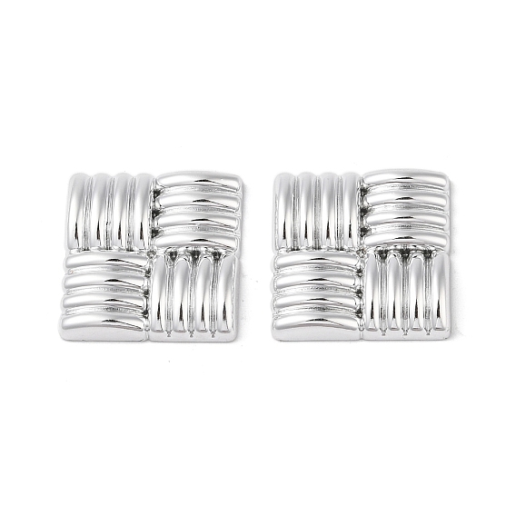 CCB Plastic Cabochons, Square
