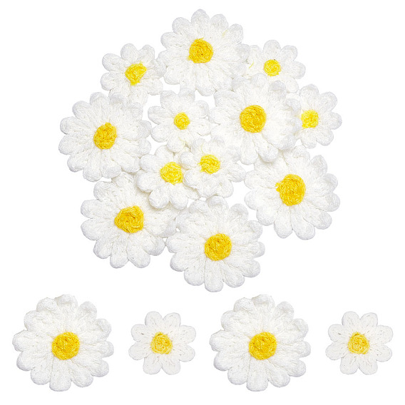 12шт 2 стили украшения аксессуары, цветы из акриловых волокон