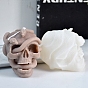 DIY Halloween Skull & Snake Candle Food Grade Silicone Molds, for Scented Candle Making