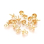 201 Stainless Steel Peg Bails Pendants, for Half-driled Beads