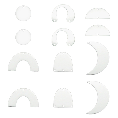 201 Stainless Steel Pendants, Laser Cut