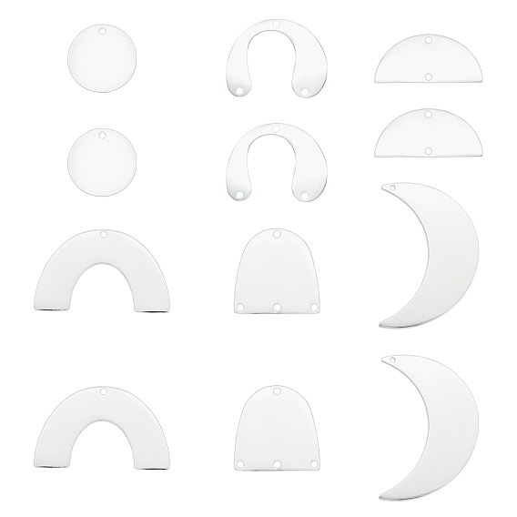 201 Stainless Steel Pendants, Laser Cut