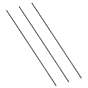 3Pcs Titanium Alloy Solid Bar, Metal Round Dowel Rod