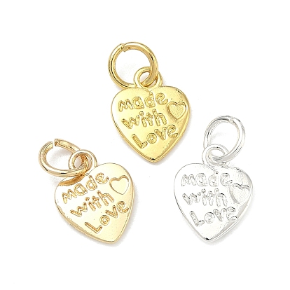 Подвески из сплава , сердце со словами-подвесками, долговечный, стойки покрытие