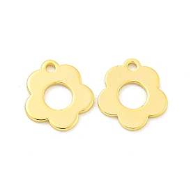 Латунные подвески, цветок