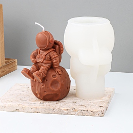 Spaceman Silicone Statue Candle Molds, for Candle Making