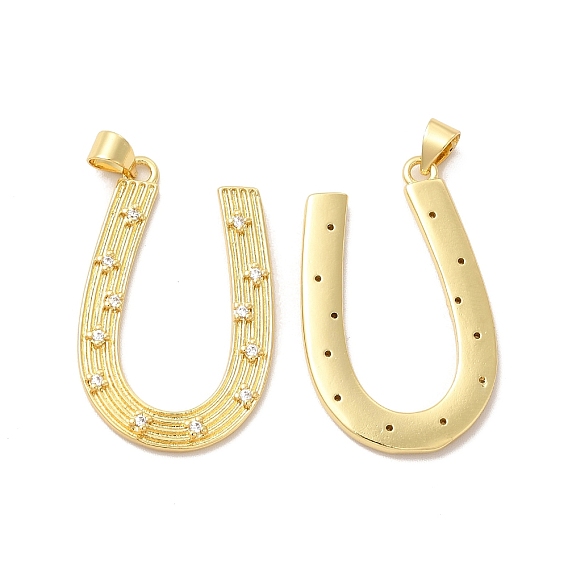 Стойка металлическая латунная микропрофилированная кубическая циркония подвески, без кадмия и без свинца, долгоиграющий, подкова