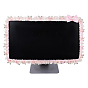 1Pc Polyester Lace Computer Frame Cover, Bowknot