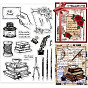 Пластиковые штампы пвх, для diy scrapbooking, фотоальбом декоративный, изготовление карт, штампы, пленочный кадр