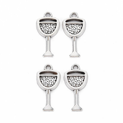 Tibetan Style Alloy Pendants, Cadmium Free & Lead Free, Cup