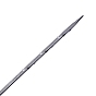 30Pcs 3 Size Iron Punch Needles, with Plastic Tube and Wooden Handle, Needle Felting Tool