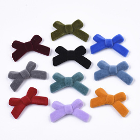 Perles acryliques flocky, bowknot