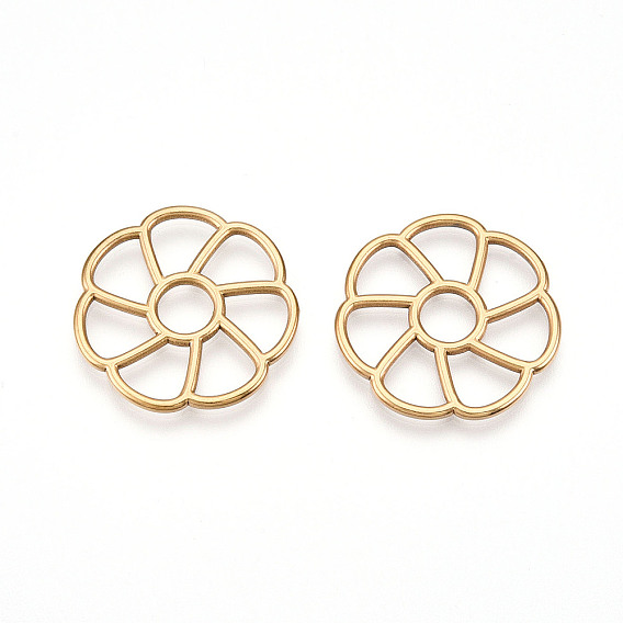 304 из нержавеющей стали многожильных ссылки, цветок, ионное покрытие (ip)