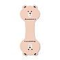 Fold Over Bear Shaped Cardboard Paper Jewelry Display Cards for Necklace & Bracelet Storage