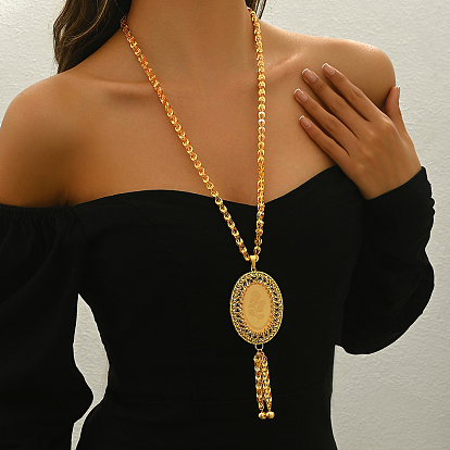 Элегантные геометрические латунные подвески-кисточки для женщин, аксессуары для праздничных вечеринок, золотые