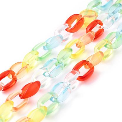 Handmade Transparent Acrylic Cable Chains