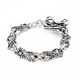 Men's Alloy Chain Bracelets, Dragon