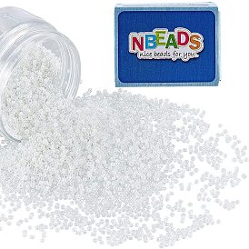 12/0 Glass Seed Beads, Ceylon, Round