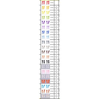 Plastic Zipper Slider, Garment Accessories, Oval
