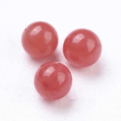 Synthetic Howlite Beads, Gemstone Sphere, Dyed, Round, Undrilled/No Hole Beads