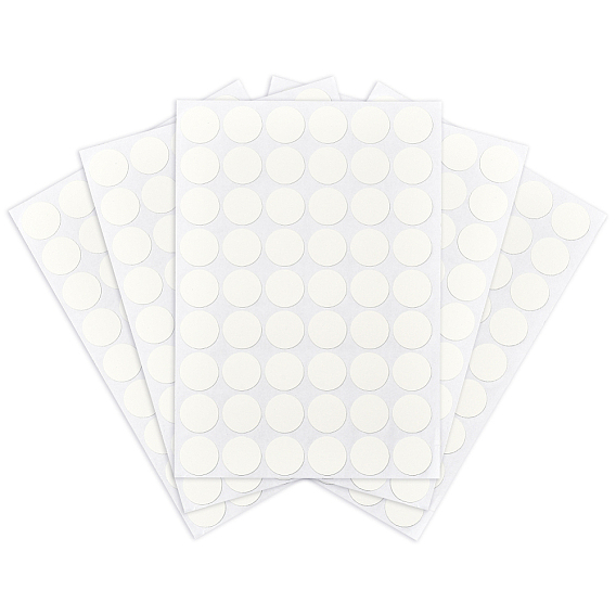5 листы бумаги самоклеящиеся заглушки для отверстий под винты наклейки, круглые наклейки с отверстием для пылезащитного чехла