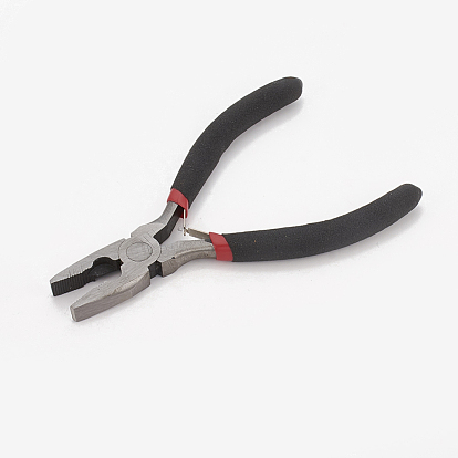 45# Carbon Steel Jewelry Plier Sets, including Wire Cutter Plier, Mini Wire Cutter Plier, End Cutting Plier, Bent Nose Plier and Side Cutting Plier