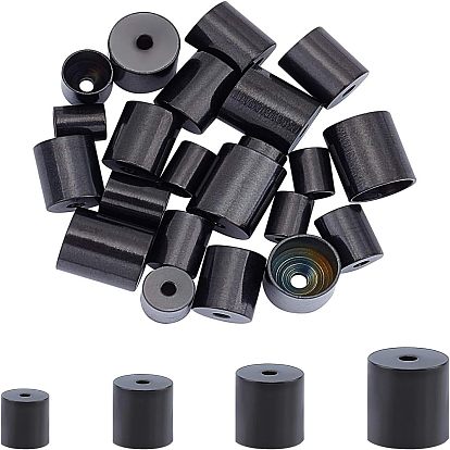 Вакуумное покрытие pvd 304 наконечники шнура из нержавеющей стали, Торцевые крышки, колонка