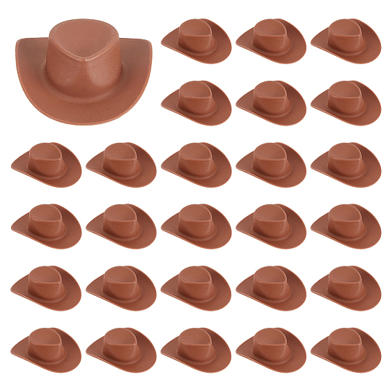 40шт. пластиковые кукольные шляпы
